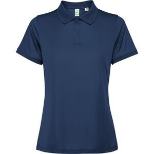 Roly Womens/Ladies Tormo Short-Sleeved Polo Shirt / Navy Blue